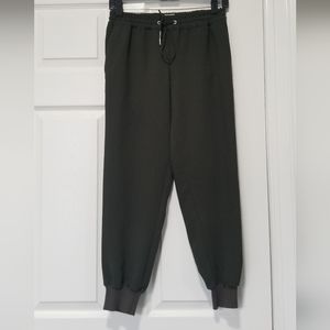 Aritzia Wilfred Green Jogger Buffon Pants